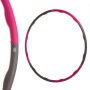 Обруч масажний хула хуп Hula Hoop SP-Planeta Sport FI-1558 діаметр 100 см Pink-Grey