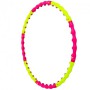 Обруч масажний Хула Хула Hoop My Fit MAGNETIC Twins 6013 діаметр 100 см Pink-Yellow