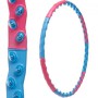 Обруч масажний Хула Хула Hoop My Fit MAGNETIC SP-Planeta 3002 діаметр 108 см Pink-Blue