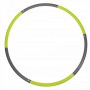 Обруч масажний Hula Hoop SportVida 90 см SV-HK0214 Grey/Green