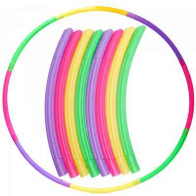 Складаний Обруч Хула Хуп Hula Hoop FI-338 Multi-colored (PS00587)