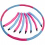 Обруч масажний Хула Хуп SP-Planeta Hula Hoop FITNESS RING SL-3012 Pink/Blue (PS00579)