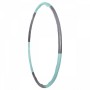 Обруч масажний Hula Hoop SportVida 100 см 1.2 кг SV-HK0337 Grey/Sky Blue