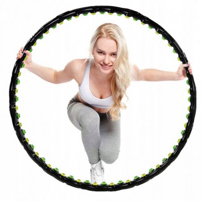 Обруч масажний із магнітами Springos Hula Hoop 100 см FA0096