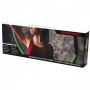 Обруч масажний Hula Hoop SportVida 100 см 1.2 кг SV-HK0338 Grey/Pink