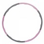 Обруч масажний Hula Hoop SportVida 100 см 1.2 кг SV-HK0338 Grey/Pink