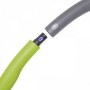 Обруч массажный Hula Hoop SportVida 100 см 1.2 кг SV-HK0339 Grey/Green