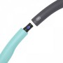 Обруч масажний Hula Hoop SportVida 100 см 1.2 кг SV-HK0337 Grey/Sky Blue