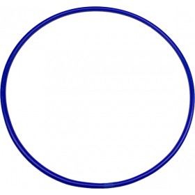 Обруч гімнастичний пластиковий Joerex 54 см Синій (JD54017B)