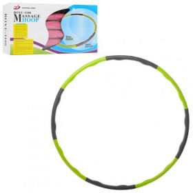 Обруч для схуднення талії м'який легкий хулахуп MS 2528