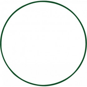 Обруч металевий IVN 860 мм Зелений (CH-3560)