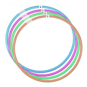 Обруч Зебра 2 великою 75 см Бамсик (0174) (32101)