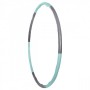 Обруч массажный Hula Hoop SportVida 100 см 1.2 кг SV-HK0337 Grey/Sky Blue