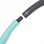 Обруч массажный Hula Hoop SportVida 100 см 1.2 кг SV-HK0337 Grey/Sky Blue