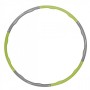 Обруч массажный Hula Hoop SportVida 100 см 1.2 кг SV-HK0339 Grey/Green