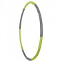 Обруч массажный Hula Hoop SportVida 100 см 1.2 кг SV-HK0339 Grey/Green