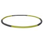 Обруч массажный Hula Hoop SportVida 100 см 1.2 кг SV-HK0153 Grey/Green