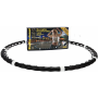 Массажный обруч халахуп Massaging Hoop Exerciser Professional Bradex с магнитами Black (lin-0630-OPTTYT)