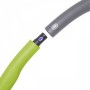 Обруч масажний Hula Hoop SportVida 100 см 1.2 кг SV-HK0339 Grey/Green