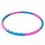 Обруч масажний з магнітами Springos Hula Hoop 100 см Blue/Pink FA0095