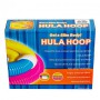 Обруч гибкий Пружина хула хуп Hula Hoop My Fit SP-Planeta Sport 3009 диаметр 45 см Yellow-Blue-Pink