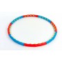 Обруч массажный хула хуп Hula Hoop My Fit MAGNETIC Technogym 6003 диаметр 98 см Blue-Red