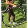 Масажний обруч для схуднення Massaging Hoop Exerciser Professional тренажер хулахуп з магнітами (2868)