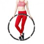 Обруч Хула Хуп hula hoop Massaging hoop exerciser Черный (gr_001516)