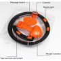Обруч массажный Hula Hoop для похудения живота и боков с центробежным шаром и счетчиком