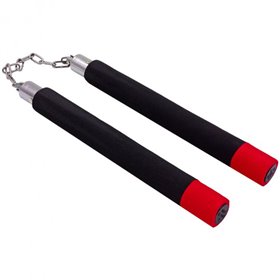 Нунчаку (нунтяку) тренировочные соединенные цепью Zelart Heroe 1815