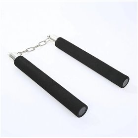 Нунчаки тренувальні безпечні Чорні