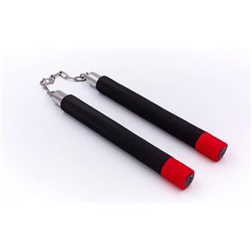 Нунчаку (нунтяку) тренувальні сполучені ланцюгом Zelart 1815