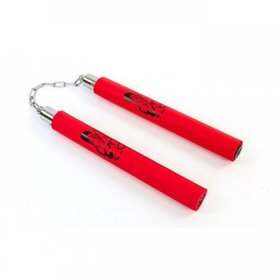 Нунчаку тренировочные соедененные цепью HJ-G213