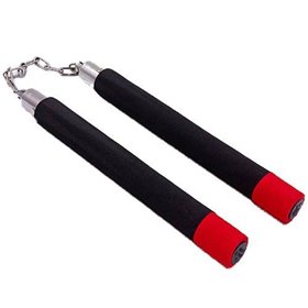 Нунчаку тренировочные BO-1815 FDSO Черно-красный (37508048)