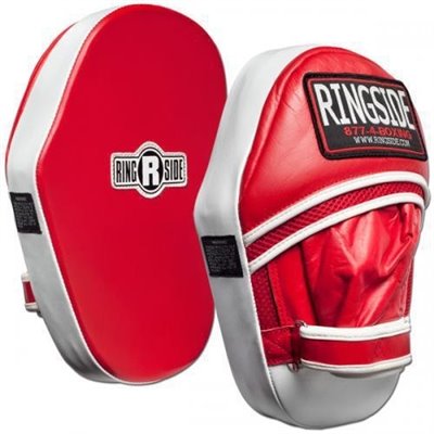 Лапы боксерские RingSide boxing punch mitts pro Красные