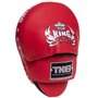 Лапа Вигнута для боксу та єдиноборств Super TKFMS Top King Boxing Червоний (37551027)