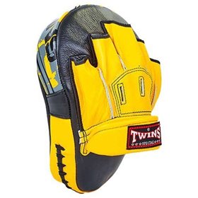 Лапа вигнута шкіряна PML-10 Twins Жовтий (37426024)