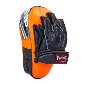 Лапа вигнута шкіряна PML-10 Twins Помаранчевий (37426024)