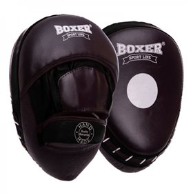 Лапи/маківари Лапа Вигнута для боксу та єдиноборств BOXER (2012-01) (MA00801)