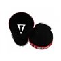 Лапи TITLE Boxing Aerovent Extreme Leather Punch Mitts один розмір чорний (5062)