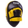 Лапа Вигнута для боксу та єдиноборств BOXER 2012-01 еліт 23х19х4, 5см 2шт (жовта)