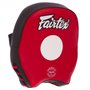 Лапа Вигнута для боксу та єдиноборств FAIRTEX FMV14 19x17x5см 2шт (червона)