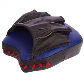 Лапа Вигнута для боксу та єдиноборств FAIRTEX FMV14 19x17x5см 2шт (синя)