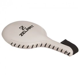 Ракетка для тхеквондо одинарна Zelart Heroe 1425 White