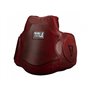 Пояс тренера TITLE Boxing Blood Red Leather Body Protector один темно-червоний розмір (5094)