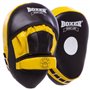 Лапа Вигнута для боксу та єдиноборств BOXER 2012-01 Колір: Чорний-жовтий Розмір: 23 x 19 x 4,5 см Комплектація: 2 шт.