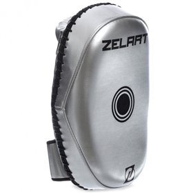 Маківара тай-пед Zelart Heroe 1352 розмір 33x19x11см Silver-Black