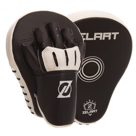 Лапа вигнута (2шт) Zelart 1387 розмір 26x19,5х7см Black-White