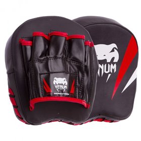 Лапа вигнута (2шт) Venum 8324 розмір 18х16х5см Black-Red