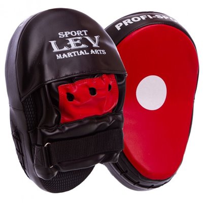 Лапа вигнута (2шт) Lev 4292 розмір 25х18х7см Red-Black